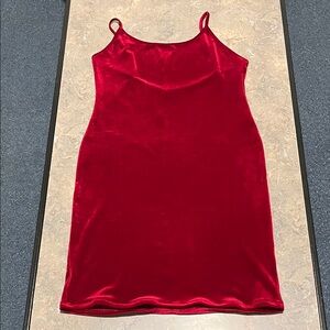 Hyfve Red Velvet Dress